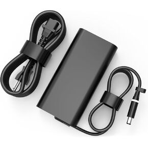 330W 19.5V 16.92A GaN AC Charger for Dell G16 7630 7620 G15 Alienwar X51 X17 R1 R2 M17 R3 R4 M18x R1 R2 R3 Area-51m R1 R2 ADP-330AB D DA330PM111 DA330PM190 LA330PM190 Laptop Power Supply Cord