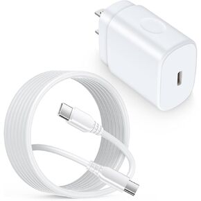 Samsung A55 A54 5G Super Fast Charger Type C, 25W Charging Block Charger Box with 10FT Android Phone Charger USB C Cable for Galaxy S24 S23 FE Ultra A35 A15 A14 S22 Ultra S21,Pixel 8a 8pro 7a 7 pro 6a