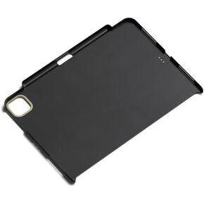 Satechi iPad Pro Case 11 inch (1st-gen, 2nd-gen, M1, and M2) - Magnetic iPad Vegan Leather case with Apple Pencil 2 Charging - Compatible with Apple Folio/Magic Keyboard - Black