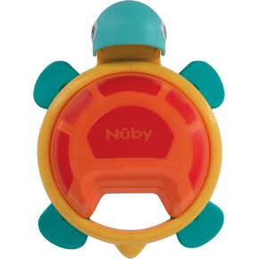 Nuby Turtle Tambourine Bath Toy and Musical Instrument - Baby Bath Toy - 12+ Months in Kuwait