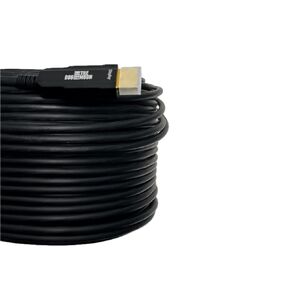 250ft HDMI to HDMI Fiber Optic Cable 75m 8K/4K Ultra HD, High-Speed 18Gbps, Gold-Plated Connectors, 4K@60Hz Professional Audio/Video Setup, Live Events, LED Screens, Projectors, Media Servers