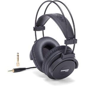 Samson SR880 Closed-Back Studio Headphones, Black