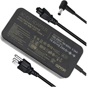 19.5V 9.23A 180W Laptop Charger ADP-180MB F Fit for Asus ROG G750JM G751JM G750JS G75VW G75VX GL502VT G750JW G750JM G750JX G751JL G751JM G752VL G-Series Gaming Laptop AC Adapter