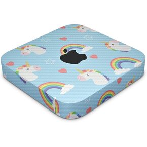 Carbon Fiber Skin Compatible with Apple Mac Mini M2 (2023) - Unicorn Perfection - Premium 3M Vinyl Protective Decal Cover - Easy to Apply | Crafted in The USA by MightySkins