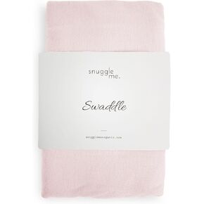 snuggle me Swaddle | organic cotton swaddle blanket, soft stretch, 47 x 47 inches (Birch)
