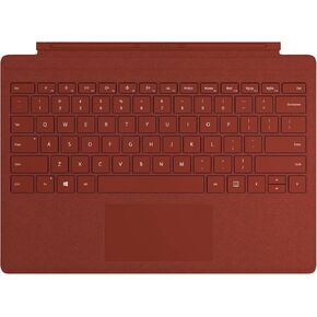 Microsoft Keyboard Cover for Surface Go and Go 2, Poppy Red