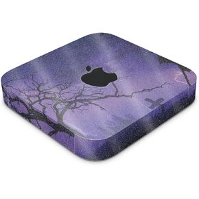 Glossy Glitter Skin Compatible with Apple Mac Mini M2 (2023) - Mystic Reaper - Premium 3M Vinyl Protective Decal Cover - Easy to Apply | Crafted in The USA by MightySkins
