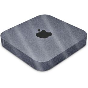 Glossy Glitter Skin Compatible with Apple Mac Mini M2 (2023) - Charcoal Lattice - Premium 3M Vinyl Protective Decal Cover - Easy to Apply | Crafted in The USA by MightySkins