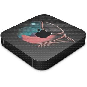 Carbon Fiber Skin Compatible with Apple Mac Mini M2 Pro (2023) - Space Adventure - Premium 3M Vinyl Protective Decal Cover - Easy to Apply | Crafted in The USA by MightySkins