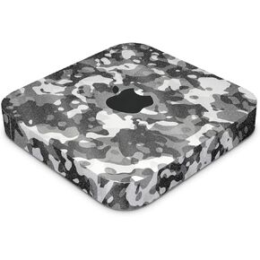 Glossy Glitter Skin Compatible with Apple Mac Mini M2 Pro (2023) - Black Modern Camo - 3M Vinyl Protective Decal Cover - Easy to Apply | Crafted in The USA by MightySkins