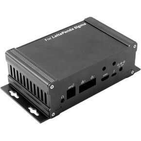 Aluminum Case for LattePanda Sigma Single Board Computer (Wall-Mounted)
