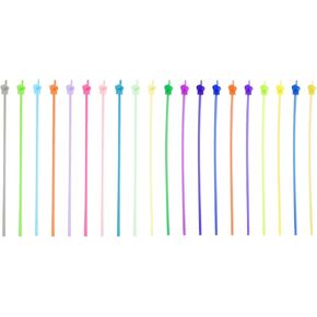 PATIKIL Teachers Pointer Stick, 20 Pcs Classroom WhiteBoard Teacher Hand Finger Mini Pointer for Presentation Speaker Guide Coach, 10 Colors