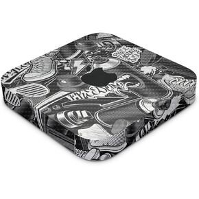 Carbon Fiber Skin Compatible with Apple Mac Mini M2 (2023) - Mono Hip Hop - Premium 3M Vinyl Protective Wrap Decal Cover - Easy to Apply | Crafted in The USA by MightySkins