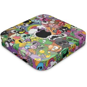 Skin Compatible with Apple Mac Mini M2 (2023) - Monster Mash - Premium 3M Vinyl Protective Wrap Decal Cover - Easy to Apply | Crafted in The USA by MightySkins