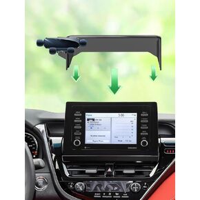 Martoffes™ Screen Phone Holder For Toyota Camry 2021 to 2024 XLE and XSE Trims (9-INCH Display) Dashboard Screen Cell Phone Dash Mount Accessories