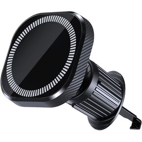 Car Magnetic Phone Holder for Dashboard, 360° Rotation Hands Free Automotive Windshield Phone Mount with Suction Cup, Compatible with 11 12 13 14 15 Pro Max, Universal for SUV Truck RV