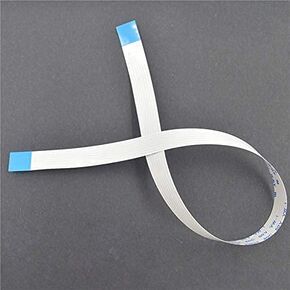 1Pcs 7Pin 250mm Power On Off Switch Reset Flex Ribbon Cable for PS2 30000 3000x 300xx 3W Replacement