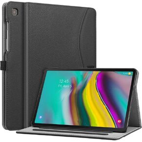 Fintie Case for Samsung Galaxy Tab S5e 10.5 2019 Model SM-T720/T725/T727, Multi-Angle Viewing Stand Cover with Pocket Auto Sleep Wake Feature, Black