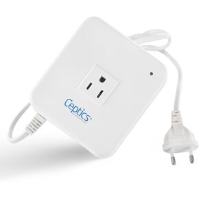 Ceptics 300-Watt Voltage Converter - Step Down - 220v to 110v / 240v to 120v Travel Power Converter - for Hair Straightener, Laptops and Chargers, CE Certified