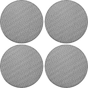 ACROPIX Universal 3 Inch Speaker Grills Mesh for Audio Subwoofer 84x6.5mm Grille without Frame Black - Pack of 4