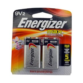 Energizer 2513 Max Alkaline 9 V Battery 522BP