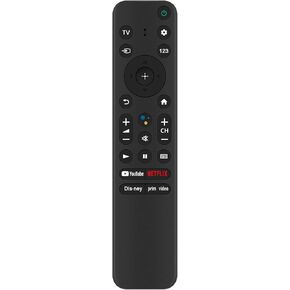RMF-TX800U Replace Voice Remote Control suitable for Sony Bravia TV KD-43X85K KD-50X85K KD-55X85K KD-65X85K KD-75X85K KD-85X85K KD-55X80K KD-65X80K KD-75X80K KD-43X80K KD-50X80K KD-85X80K XR-55X90K