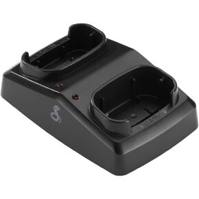 محطة شحن Cobra PX Professional Walkie Talkie ثنائية الاتجاه مع كابل شحن UBS - شاحن محمول مزدوج لسطح المكتب، متوافق مع نماذج الأعمال PX650