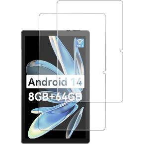 Screen Protector for Higrace C10 Android 14 2024 New Tablet 10.1 inch,Tempered Glass Film Anti-Scratch High Touch Sensitivity,2 pack.