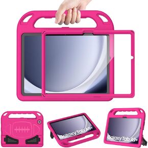 TIRIN Kids Case for Samsung Galaxy Tab A9+/A9 Plus 11 Inch 2023 with Built-in Screen Protector, Portable Handle Stand, Shockproof Cover for Samsung Tab A9+ 11 Inch Tablet SM-X210/X216/X218, Blue