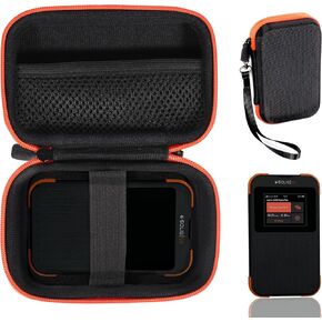 CaseSack Case for SIMO Solis 5G WiFi Mobile Hotspot for Travel (Black)