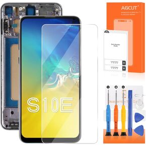 INCELL for Samsung Galaxy S10e Screen Replacement for Samsung S10e LCD Display SM-G970F SM-G970W SM-G970U LCD Digitizer Screen Touch Assembly with Frame(Not Support Fingerprint)