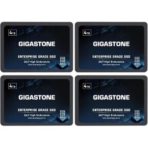 Gigastone SATA SSD 120GB (2-Pack) 2.5 inch SSD 500MB/s upgrade Laptop PC Memory and Storage PS4 HDD Replacement 2.5" Internal Solid State Hard Drives SATA III SLC Cache 3D NAND Increase Performance