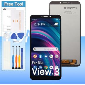 for BLU View 3 B140DL 6.0" LCD Display Screen Replacement Touch Digitizer Assembly with Tools