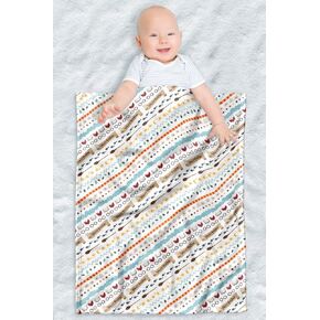 Harry Potter lightweight baby blanket, 30"X40", Potter Things Pattern Unisex for infants Girls & Boys