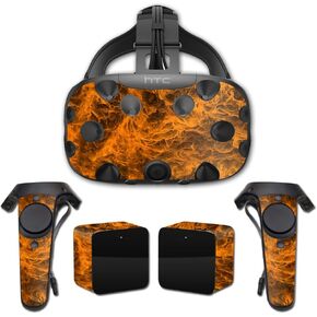 MightySkins Skin Compatible with HTC Vive Full Coverage - Burning Up | Protective, Durable, and Unique Vinyl Decal wrap Cover | Easy to Apply, Remove, and Change Styles | Made in The USA