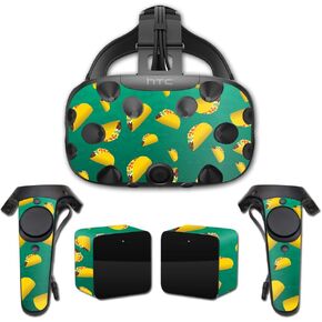 MightySkins Skin Compatible with HTC Vive Full Coverage - Tacos | Protective, Durable, and Unique Vinyl Decal wrap Cover | Easy to Apply, Remove, and Change Styles | Made in The USA
