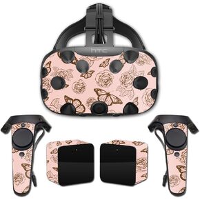 MightySkins Skin Compatible with HTC Vive Full Coverage - Butterfly Garden | Protective, Durable, and Unique Vinyl Decal wrap Cover | Easy to Apply, Remove, and Change Styles | Made in The USA