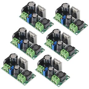6PCS AC/DC to DC Step Down Buck Converter AC 5-30V DC 5-48V 24V 36V 48V to DC 2.5-35V 12V Voltage Regulator Board 2A Adjustable Volt Power Supply Module in Saudi Arabia