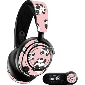 MightySkins Skin Compatible with SteelSeries Arctis Nova Pro - Panda Hello | Protective, Durable, and Unique Vinyl Decal wrap Cover | Easy to Apply, Remove, and Change Styles | Made in The USA