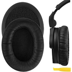 Geekria QuickFit Replacement Ear Pads for Sennheiser HD280 HD280-Pro HD281 HMD280 HMD281 Headphones Ear Cushions, Headset Earpads, Ear Cups Cover Repair Par (Black)