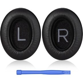Ear pads Replacement for Bose QC45 Headphones - Earpads for Bose QuietComfort 45/QuietComfort SE (QC SE)/New Quiet Comfort Wireless Over-Ear Headphones, Black