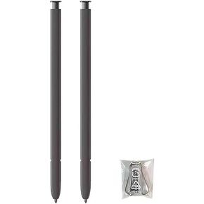 2Pcs S24 Ultra S Pen Replacement for Samsung Galaxy S24 Ultra All Versions Stylus Touch S Pen (Without Bluetooth) with Tips (Black)