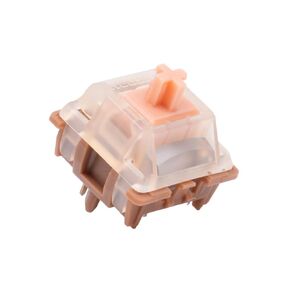 GATERON Mars Keyboard Switch, Linear 45gf RGB 5 Pin Pre-lubed for MX Mechanical Keyboard(35PCS)