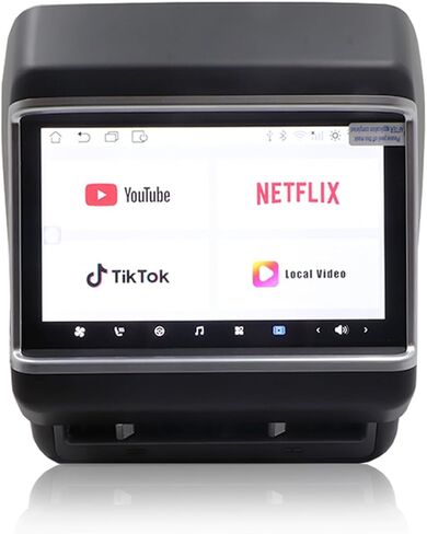 Upgrade Rear Seat Touch LCD Screen 6GB+64GB 7.5inch Display Screen Android 11 Entertainment System for Tesla Model 3 Model Y 2020-2023(8-Core,1920 * 1200,with Carplay&Android Auto,Black) in Saudi Arabia