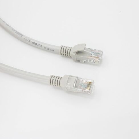 Cat6 Ethernet Patch Cable 1 Ft 10Gbps Network Internet LAN Patch Cord, Snagless RJ45 Cat 6 Patch Cable for Router, Modem, Xbox, PS4, Switch, Blue and Gray (4Pack) in Saudi Arabia