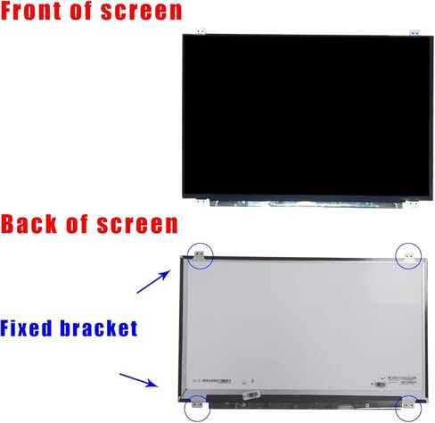 شاشة بديلة متوافقة مع Dell Inspiron 3000 15 FHD 1920x1080، IPS 30Pin، مع دعامة، لوحة عرض LCD LED غير تعمل باللمس مقاس 15.6 بوصة لـ 3558 3567 3576 3580 3593 in Kuwait