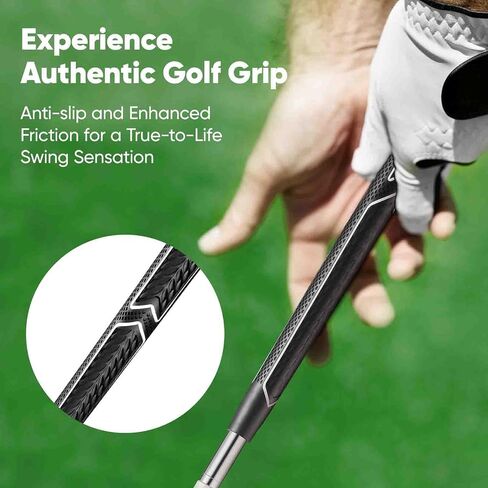 VR Golf Club Attachment for Meta Quest 2 Golf+ Accessories Realistic Swing Stick with Secure Controller Lock, Enhanced Compatibility (Left Conteroller, Quest 2) in Saudi Arabia