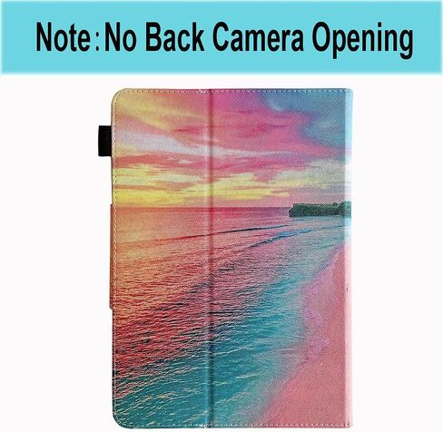9.5-10.5 inch Tablet Case, Universal Protective Cover Stand Folio Case for 9 10 10.1 Inch Android Touchscreen Tablet, Purple Butterfly in Saudi Arabia