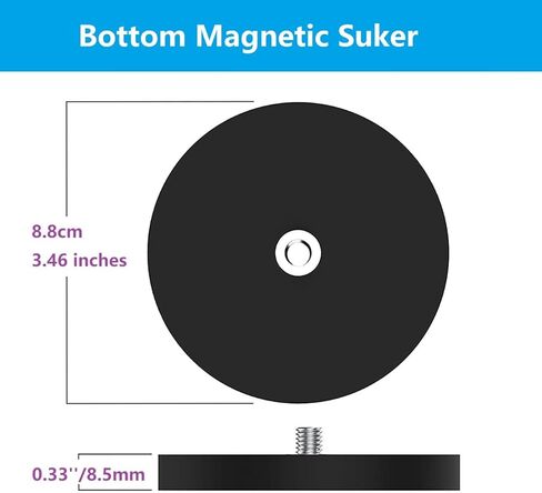 AceTaken Magnetic Webacm Mount Holder for Wall Ceiling Freezer Shelves All Ferrous Surface, Compatible with Logitech C920s C922x StreamCam Brio C925e C930e C615 and Razer Facecam webcams in Saudi Arabia