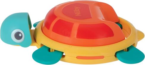 Nuby Turtle Tambourine Bath Toy and Musical Instrument - Baby Bath Toy - 12+ Months in Saudi Arabia